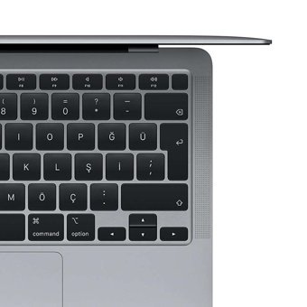 Apple MacBook Air M1 Çip Z1240009K 8 GB Ram LPDDR4 256 GB SSD 13.3 inç QHD+ MacOS Ultrabook Laptop