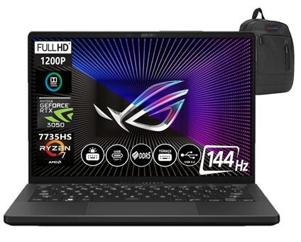 Asus Rog Zephyrus G14 ZPHRSGA402NJL405909 Harici GeForce RTX 3050 AMD Ryzen 7 40 GB Ram DDR5 2 TB SSD 14 inç Full HD + FreeDos Gaming Notebook Laptop