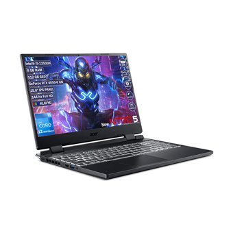 Acer AN515-58-503P Harici GeForce RTX 4050 Intel Core i5 8 GB Ram DDR5 512 GB SSD 15.6 inç Full HD FreeDos Gaming Notebook Laptop