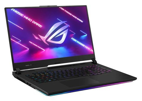 Asus Rog Strix Scar 17 G733PZ-LL063 Harici GeForce RTX 4080 AMD Ryzen 9 32 GB Ram DDR5 1 TB SSD 17.3 inç QHD FreeDos Gaming Notebook Laptop