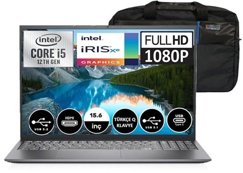 Dell Inspiron 15 3528 I35201012U15 Dahili Intel Core i5 32 GB Ram DDR4 2 TB SSD 15.6 inç Full HD Windows 11 Home Laptop