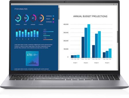 Dell VOST 5630 Dahili Intel Core i5 8 GB Ram DDR5 256 GB SSD 16 inç Full HD + Windows 11 Pro Laptop