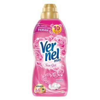 Vernel Max Konsantre Taze Gül 30 Yıkama Yumuşatıcı 720 ml