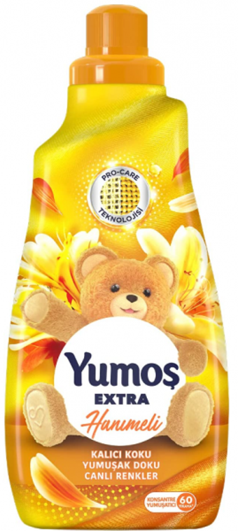Yumoş Extra Konsantre Hanımeli 60 Yıkama Yumuşatıcı 1.44 lt