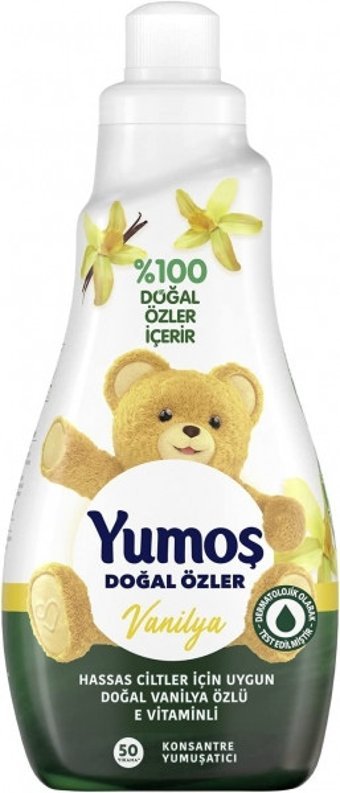 Yumoş Konsantre Vanilya 50 Yıkama Yumuşatıcı 1.2 lt