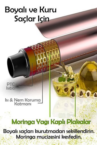 Hairens HRS 740 40 mm Seramik Saç Maşası