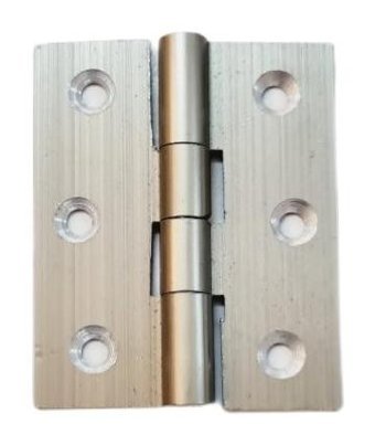 Canex Alüminyum Menteşe | Krom Renk | Ölçü 5 cm / 40 mm | 10 Adet - Gri