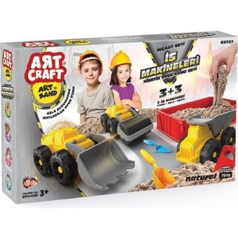 03727 Iş Makineleri Kum Seti 750 gr -Dede