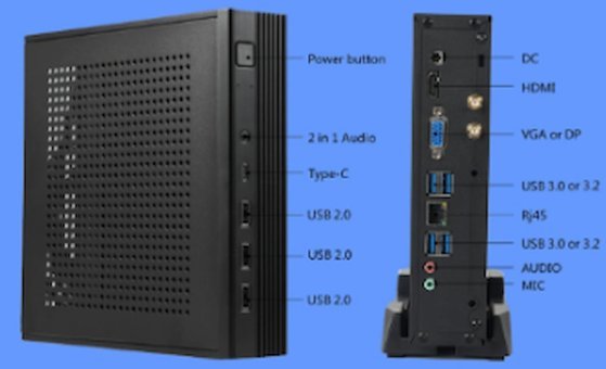 Maple E340- 14450 HX İŞLEMCİLİ MİNİ PC