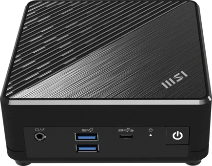 MSI CUBI N ADL S-078EU INTEL N100 4GB DDR4 128GB SSD W11PRO MİNİ PC SİYAH