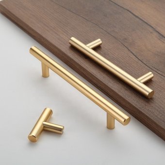 Luxuryxarch Rosa Mat Gold - Altın - Sarı Kulp 320 mm