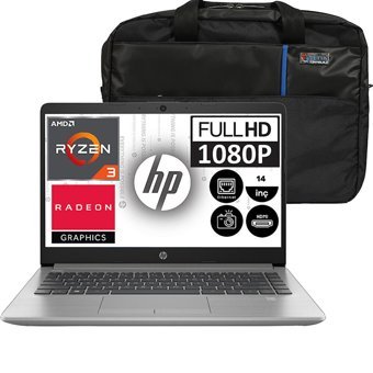 HP 245 G9 6Q8M1ES14 Dahili AMD Radeon Graphics AMD Ryzen 3 8 GB Ram DDR4 512 GB SSD 14 inç Full HD Windows 11 Home Ultrabook Laptop