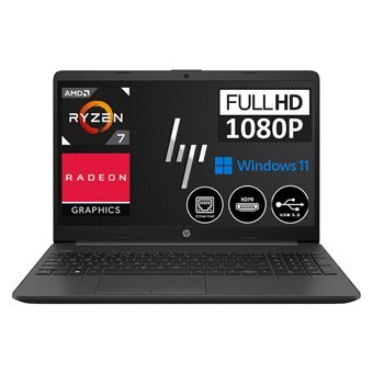 HP 255 G9 6Q8N3ESWH02 Dahili AMD Radeon Graphics AMD Ryzen 7 8 GB Ram DDR4 512 GB SSD 15.6 inç Full HD Windows 11 Home Laptop