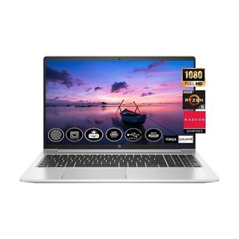 HP Elitebook 655 G9 6S741EA BT21 Dahili AMD Radeon Graphics AMD Ryzen 5 20 GB Ram DDR4 2 TB SSD 15.6 inç Full HD FreeDos Laptop