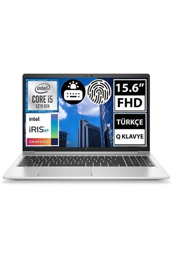 HP Elitebook 650 G9 6S727EABT87 Dahili Intel Iris Xe Graphics Intel Core i5 20 GB Ram DDR4 1 TB SSD 15.6 inç Full HD Windows 11 Pro Laptop