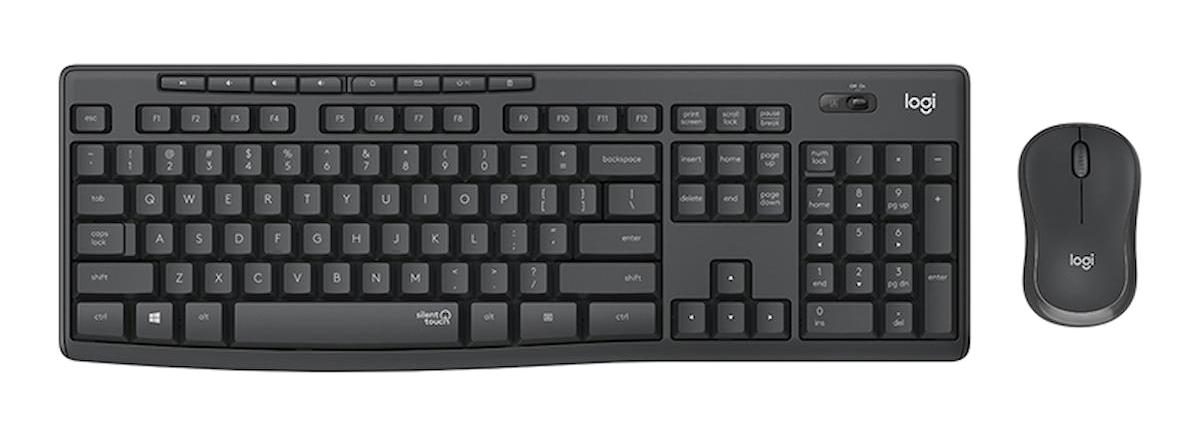 LOGITECH MK295 Q TR SİYAH KABLOSUZ KLAVYE+MOUSE SET