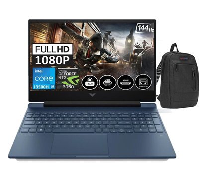 HP Victus 15-Fa1039Nt VCS7P8L0EA06 Harici GeForce RTX 3050 Intel Core i5 32 GB Ram DDR4 2 TB SSD 15.6 İnç Full HD FreeDos Gaming Notebook Laptop