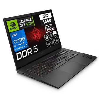 HP Omen 17-CM2002NT 7P6M4EAP10 Harici GeForce RTX 4070 Intel Core i7 64 GB Ram DDR5 2 TB SSD 17.3 İnç QHD Windows 11 Pro Gaming Notebook Laptop