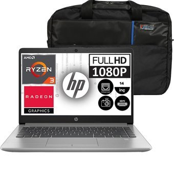 HP 245 G9 6Q8M1ES01 Dahili AMD Radeon Graphics AMD Ryzen 3 8 GB Ram DDR4 256 GB SSD 14 inç Full HD FreeDos Ultrabook Laptop
