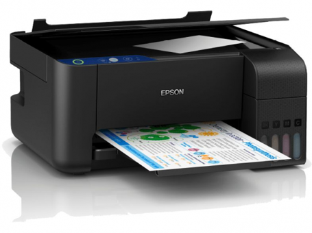 Epson EcoTank L3111 Çok Fonksiyonlu Çift Taraflı Tarayıcılı Renkli Baskı Tanklı Yazıcı
