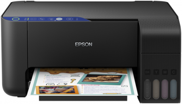 Epson EcoTank L3151 Wi-Fi Çok Fonksiyonlu Çift Taraflı Tarayıcılı Renkli Baskı Tanklı Yazıcı