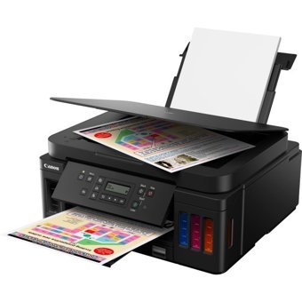Canon PIXMA G6040 Wi-Fi Çok Fonksiyonlu Çift Taraflı Tarayıcılı Renkli Baskı Tanklı Yazıcı