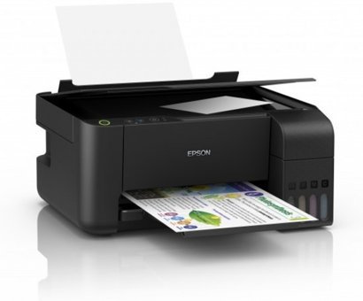 Epson EcoTank L3110 Çok Fonksiyonlu Çift Taraflı Tarayıcılı Renkli Baskı Tanklı Yazıcı