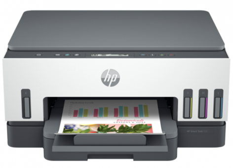 HP Smart Tank 720 Wi-Fi Çok Fonksiyonlu Çift Taraflı Tarayıcılı Renkli Baskı Tanklı Yazıcı