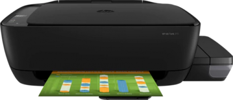 HP Ink Tank 315 Çok Fonksiyonlu Çift Taraflı Tarayıcılı Renkli Baskı Tanklı Yazıcı