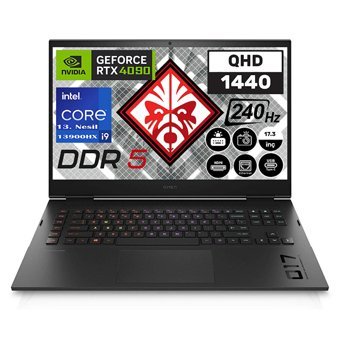 HP Omen 17-CK2001NT 7P6D4EA02 Harici GeForce RTX 4090 Intel Core i9 64 GB Ram DDR5 2 TB SSD 17.3 inç QHD FreeDos Gaming Notebook Laptop