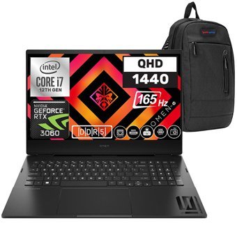 HP Omen 16-K0009NT 7H8Z6EA17 Harici GeForce RTX 3060 Intel Core i7 64 GB Ram DDR5 1 TB SSD 16.1 inç QHD Windows 11 Pro Gaming Notebook Laptop