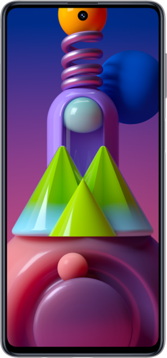 Samsung Galaxy M51 128 Gb Hafıza 8 Gb Ram 6.7 İnç 64 MP Çift Hatlı Super Amoled Ekran Android Akıllı Cep Telefonu Mavi