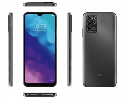 Zte Blade V30 Vita 128 Gb Hafıza 4 Gb Ram 6.82 İnç 48 MP Ips Lcd Ekran Android Akıllı Cep Telefonu Siyah