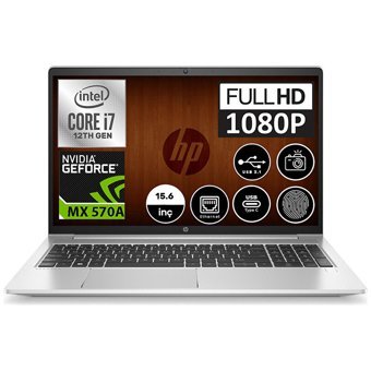 HP ProBook 450 G9 6S6Y8EA26 Harici GeForce MX 570 Intel Core i7 64 GB Ram DDR4 1 TB SSD 15.6 inç Full HD Windows 11 Pro Laptop