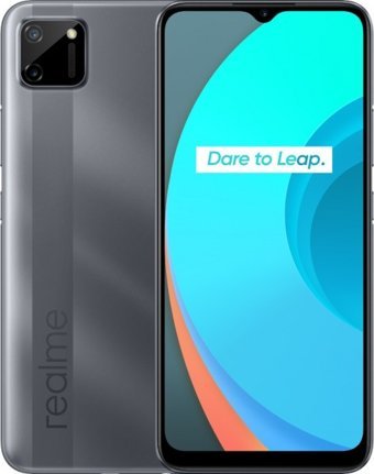 Realme C11 32 Gb Hafıza 2 Gb Ram 6.5 İnç 8 MP Ips Lcd Ekran Android Akıllı Cep Telefonu Gri