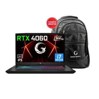 GAME GARAJ Slayer3 789108 Harici GeForce RTX 4060 Intel Core i7 16 GB Ram DDR4 1 TB SSD 15.6 inç Full HD FreeDos Gaming Notebook Laptop