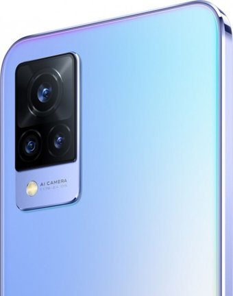 Vivo V21 128 Gb Hafıza 8 Gb Ram 6.44 İnç 64 MP Çift Hatlı Amoled Ekran Android Akıllı Cep Telefonu Alaca Mavi