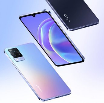 Vivo V21 128 Gb Hafıza 8 Gb Ram 6.44 İnç 64 MP Çift Hatlı Amoled Ekran Android Akıllı Cep Telefonu Alaca Mavi
