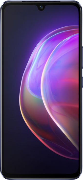 Vivo V21 128 Gb Hafıza 8 Gb Ram 6.44 İnç 64 MP Çift Hatlı Amoled Ekran Android Akıllı Cep Telefonu Alaca Mavi