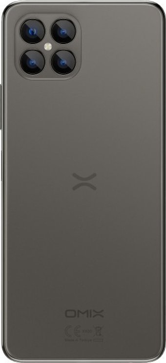 Omix X600 (4 Gb / 64 Gb) 64 Gb Hafıza 4 Gb Ram 6.78 İnç 50 MP Ips Lcd Ekran Android Akıllı Cep Telefonu Gri