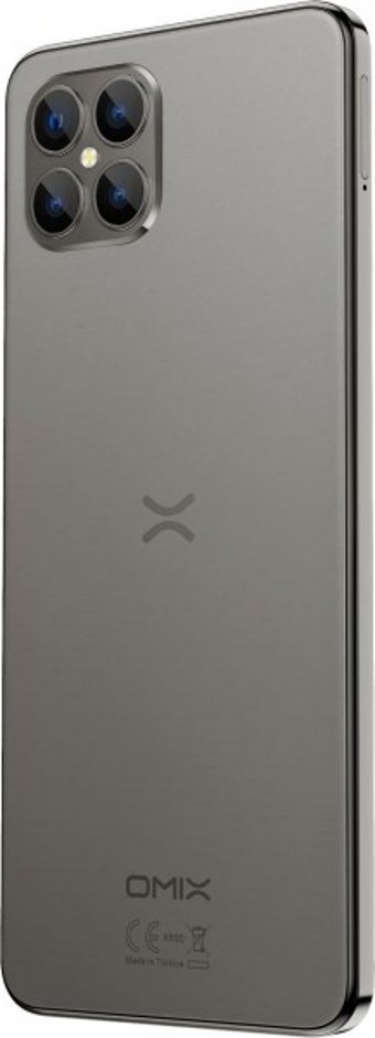 Omix X600 (4 Gb / 64 Gb) 64 Gb Hafıza 4 Gb Ram 6.78 İnç 50 MP Ips Lcd Ekran Android Akıllı Cep Telefonu Gri