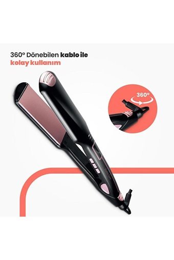 Goldmaster İyonlu Keratin Seramik Saç Düzleştirici