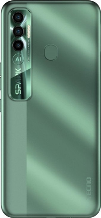 Tecno Spark 7 Pro (Kf8) 128 Gb Hafıza 4 Gb Ram 6.6 İnç 48 MP Ips Lcd Ekran Android Akıllı Cep Telefonu Mavi