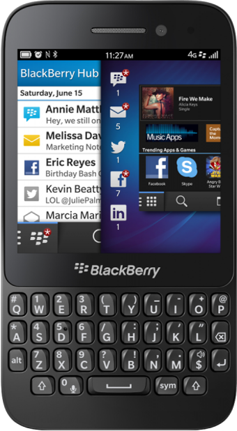 Blackberry Q5 8 Gb Hafıza 2 Gb Ram 3.1 İnç 5 MP Ips Lcd Ekran Blackberry Os Tuşlu Cep Telefonu Siyah