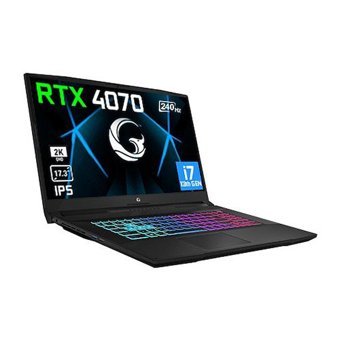 GAME GARAJ Slayer3 QHD 10XL-4070 C2 Harici GeForce RTX 4070 Intel Core i7 32 GB Ram DDR4 1 TB SSD 17.3 inç QHD FreeDos Gaming Notebook Laptop