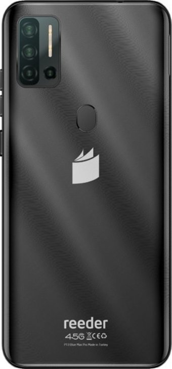 Reeder P13 Blue Max Pro 128 Gb Hafıza 8 Gb Ram 6.55 İnç 13 MP Ips Lcd Ekran Android Akıllı Cep Telefonu Siyah