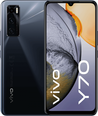 Vivo Y70 128 Gb Hafıza 8 Gb Ram 6.44 İnç 48 MP Çift Hatlı Amoled Ekran Android Akıllı Cep Telefonu Siyah