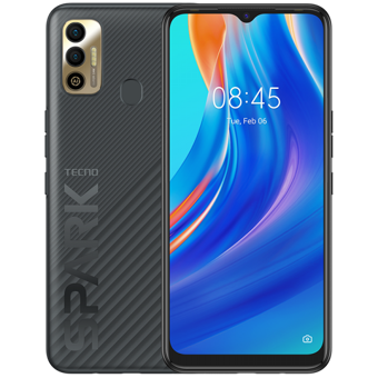 Tecno Spark 8 Pro (Kg8) 128 Gb Hafıza 4 Gb Ram 6.8 İnç 48 MP Ips Lcd Ekran Android Akıllı Cep Telefonu Siyah