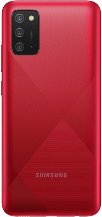 Samsung Galaxy A02S 32 Gb Hafıza 3 Gb Ram 6.5 İnç 13 MP Pls Ekran Android Akıllı Cep Telefonu Kırmızı