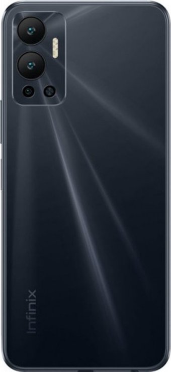 Infinix Hot 12 128 Gb Hafıza 4 Gb Ram 6.82 İnç 13 MP Ips Lcd Ekran Android Akıllı Cep Telefonu Siyah